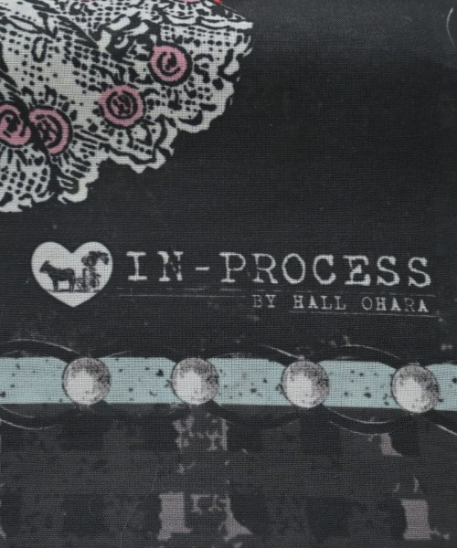 IN-PROCESS BY HALL OHARA（インプロセスバイホールオオハラ）ストール 黒 サイズ:- レディース/2200702881114