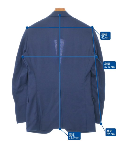 PILGRIM（ピルグリム）テーラードジャケット 紺 サイズ:44(S位) メンズ/2200637613057