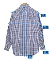 PILGRIM（ピルグリム）カジュアルシャツ 紺 サイズ:41(XL位) メンズ/2200673997029