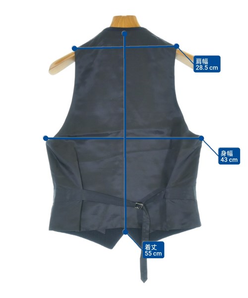 PILGRIM（ピルグリム）ドレスシャツ 紺 サイズ:XS メンズ/2200677535043