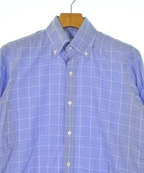 TOMORROWLAND（トゥモローランド）カジュアルシャツ 青 サイズ:37(XS位) メンズ/2200677535104