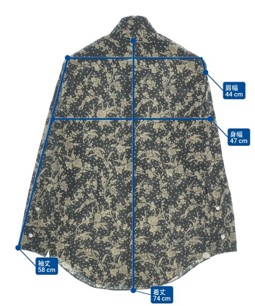 PILGRIM（ピルグリム）カジュアルシャツ 黒 サイズ:38(S位) メンズ/2200644982030