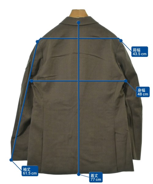 PILGRIM（ピルグリム）テーラードジャケット 茶 サイズ:46(M位) メンズ/2200665203084