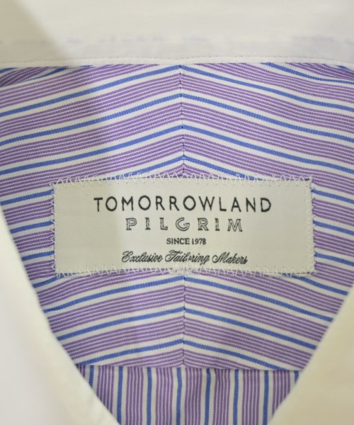 TOMORROWLAND（トゥモローランド）カジュアルシャツ 紫 サイズ:38(S位) メンズ/2200670791026