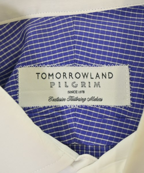 TOMORROWLAND（トゥモローランド）カジュアルシャツ 紫 サイズ:37(XS位) メンズ/2200670791040