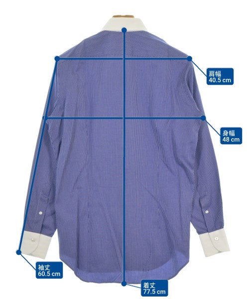 TOMORROWLAND（トゥモローランド）カジュアルシャツ 紫 サイズ:37(XS位) メンズ/2200670791040