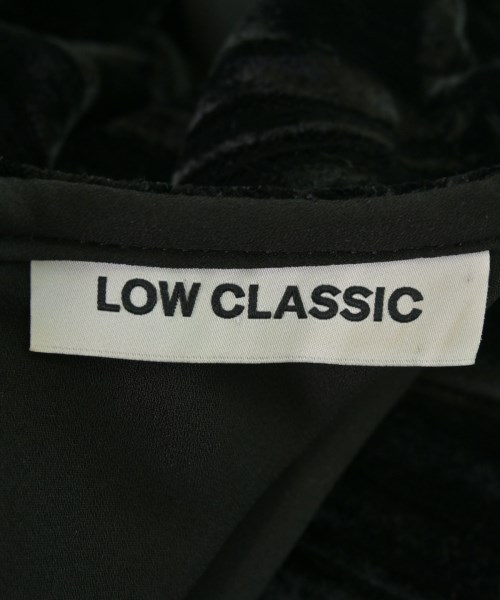 LOW CLASSIC（ロークラシック）ワンピース 黒 サイズ:S レディース/2200675479073