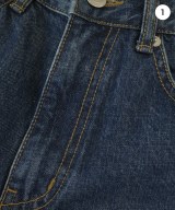 LOW CLASSIC（ロークラシック）デニムパンツ 青 サイズ:S レディース/2200672966033