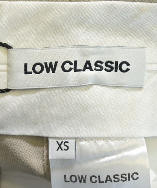 LOW CLASSIC（ロークラシック）スラックス ベージュ サイズ:XS レディース/2200657863388