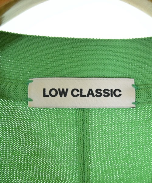 LOW CLASSIC（ロークラシック）カーディガン 緑 サイズ:S レディース/2200706394061