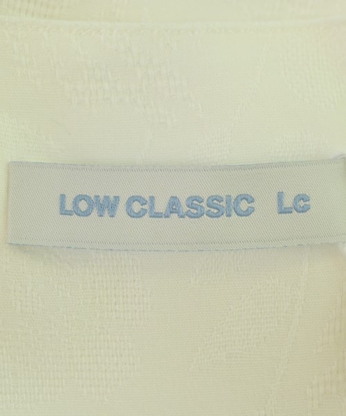 LOW CLASSIC（ロークラシック）ブラウス 白 サイズ:S レディース/2200709846017