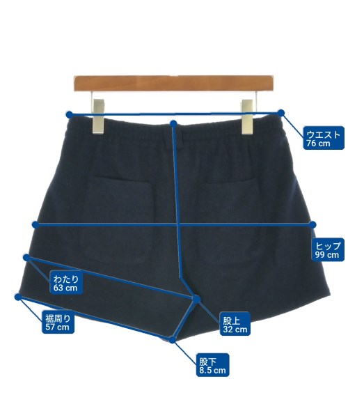 LOW CLASSIC（ロークラシック）ショートパンツ 紺 サイズ:M レディース/2200704445024