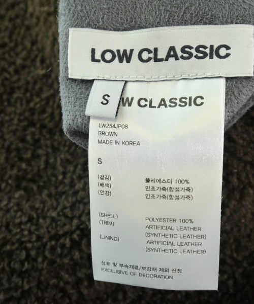 LOW CLASSIC（ロークラシック）その他 茶 サイズ:S レディース/2200659909015