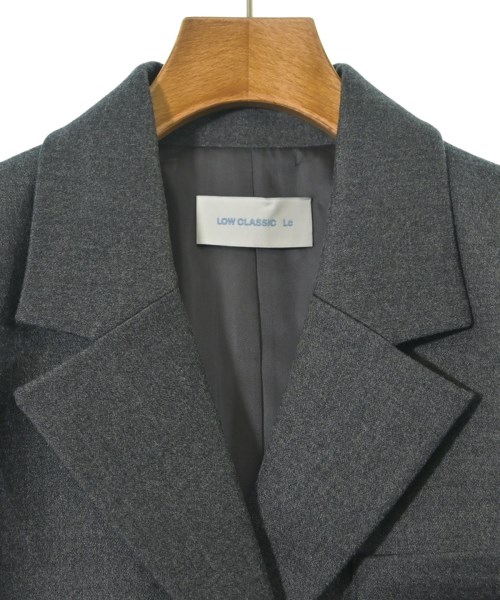LOW CLASSIC（ロークラシック）ジャケット グレー サイズ:S レディース/2200659909039