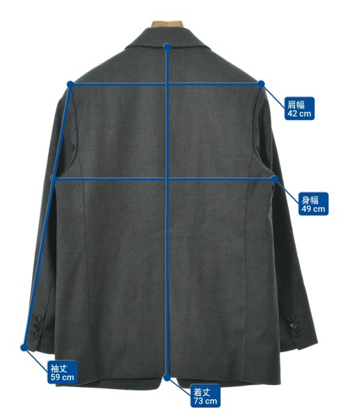 LOW CLASSIC（ロークラシック）ジャケット グレー サイズ:S レディース/2200659909039