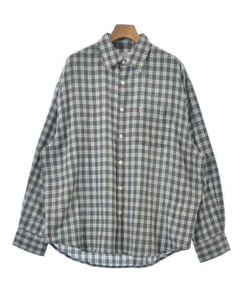 LOW CLASSIC(ロークラシック)カジュアルシャツ グレー サイズ:S/2200659909282