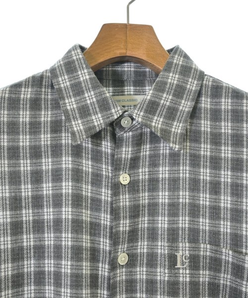 LOW CLASSIC（ロークラシック）カジュアルシャツ グレー サイズ:S メンズ/2200659909282