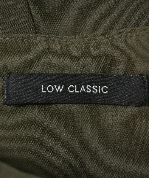 LOW CLASSIC（ロークラシック）その他 カーキ サイズ:S レディース/2200664980023
