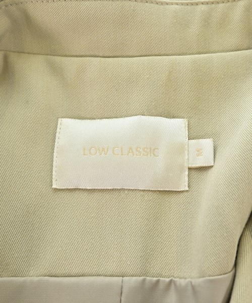 LOW CLASSIC（ロークラシック）テーラードジャケット ベージュ サイズ:M レディース/2200721433028