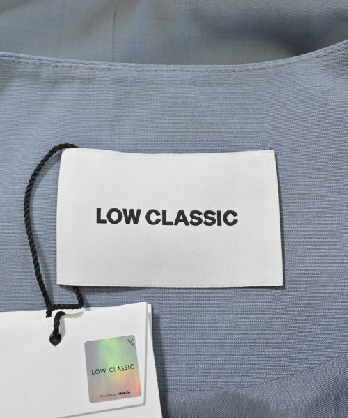LOW CLASSIC（ロークラシック）ノーカラージャケット 青 サイズ:S レディース/2200682283137
