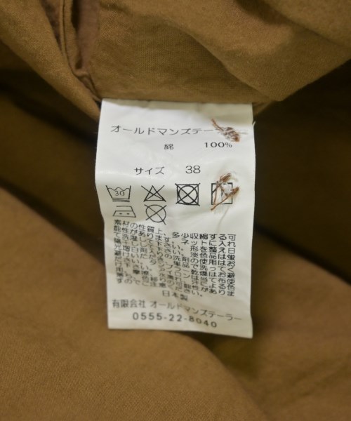 OLDMAN'S TAILOR（オールドマンズテーラー）カジュアルシャツ 茶 サイズ:38(M位) メンズ/2200705014243