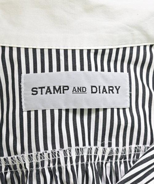 STAMP AND DIARY（スタンプアンドダイアリー）カジュアルシャツ 白 サイズ:F レディース/2200644388047
