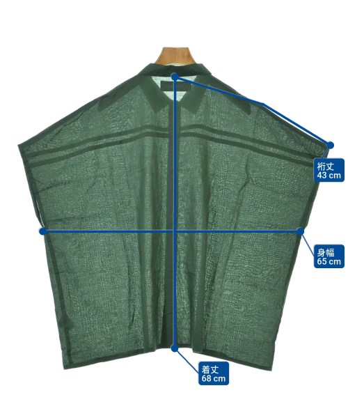 STAMP AND DIARY（スタンプアンドダイアリー）カジュアルシャツ 緑 サイズ:F レディース/2200673415011