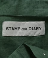STAMP AND DIARY（スタンプアンドダイアリー）カジュアルシャツ 緑 サイズ:F レディース/2200673415011