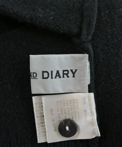 STAMP AND DIARY（スタンプアンドダイアリー）カーディガン 黒 サイズ:F レディース/2200674440012