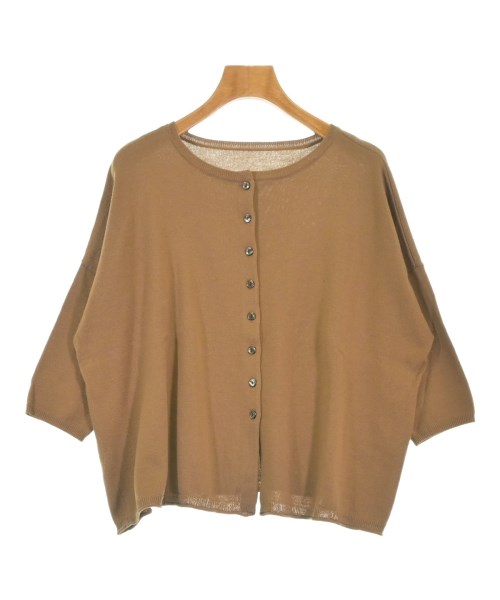 STAMP AND DIARY(スタンプアンドダイアリー)カーディガン 茶 サイズ:F/2200674440036