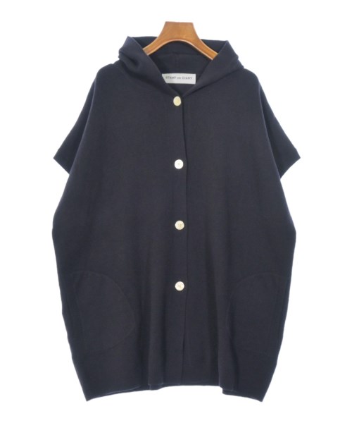 STAMP AND DIARY(スタンプアンドダイアリー)カーディガン 紺 サイズ:F/2200671435042