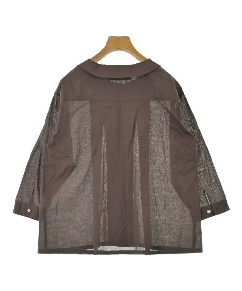 STAMP AND DIARY（スタンプアンドダイアリー）カジュアルシャツ 茶 サイズ:F レディース/2200671435059