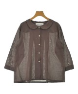 STAMP AND DIARY（スタンプアンドダイアリー）カジュアルシャツ 茶 サイズ:F レディース/2200671435059