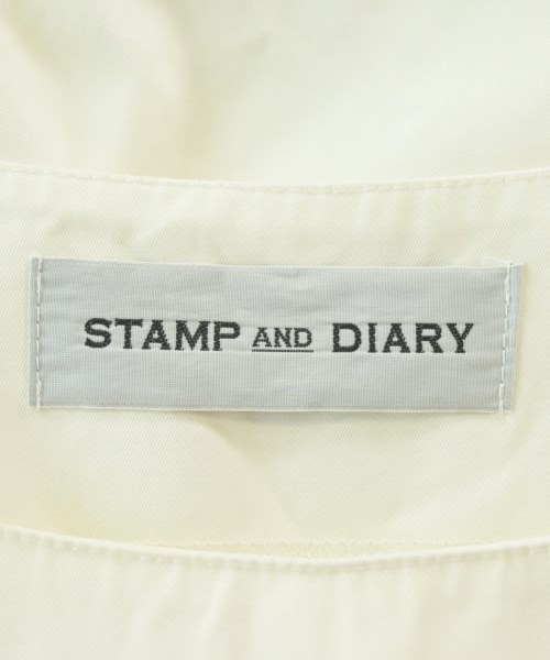 STAMP AND DIARY（スタンプアンドダイアリー）ワンピース 白 サイズ:F レディース/2200680094056