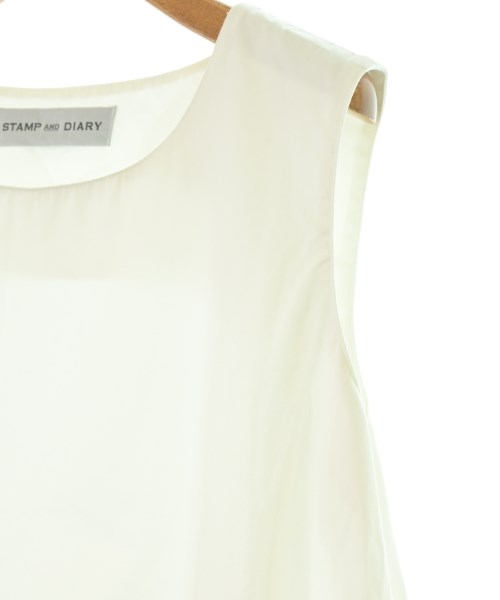STAMP AND DIARY（スタンプアンドダイアリー）ワンピース 白 サイズ:F レディース/2200680094056