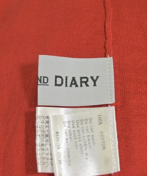STAMP AND DIARY（スタンプアンドダイアリー）ニット・セーター 赤 サイズ:46(XXL位) レディース/2200682170130