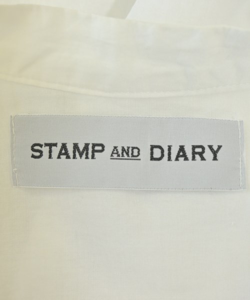 STAMP AND DIARY（スタンプアンドダイアリー）カジュアルシャツ 白 サイズ:F レディース/2200696476075