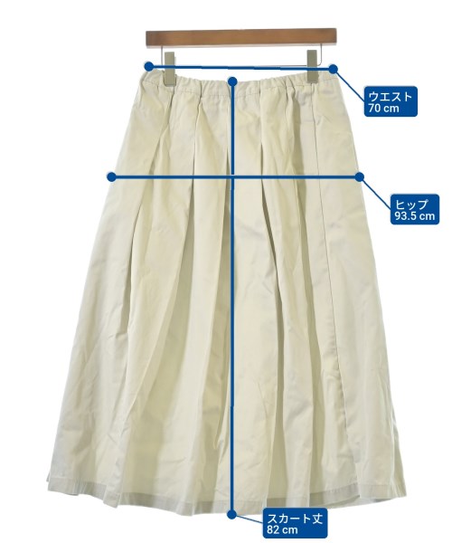 STAMP AND DIARY（スタンプアンドダイアリー）ロング・マキシ丈スカート 白 サイズ:-(M位) レディース/2200643445055