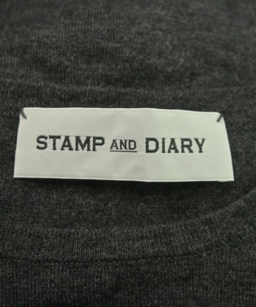 STAMP AND DIARY（スタンプアンドダイアリー）ニット・セーター グレー サイズ:-(M位) レディース/2200644628099