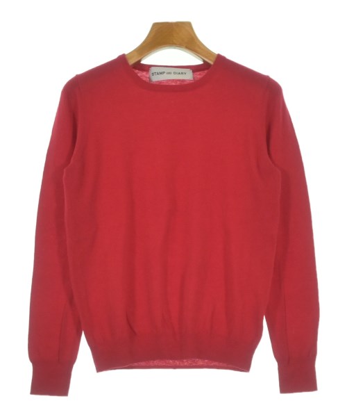 STAMP AND DIARY(スタンプアンドダイアリー)ニット・セーター 赤 サイズ:-(M位)/2200644628105