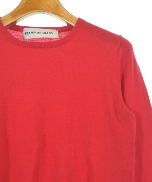 STAMP AND DIARY（スタンプアンドダイアリー）ニット・セーター 赤 サイズ:-(M位) レディース/2200644628105