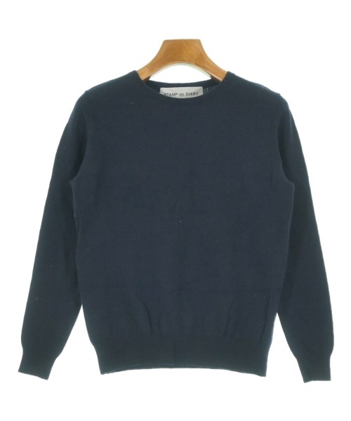 STAMP AND DIARY(スタンプアンドダイアリー)ニット・セーター 紺 サイズ:-(M位)/2200644628112