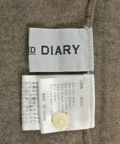 STAMP AND DIARY（スタンプアンドダイアリー）カーディガン 茶 サイズ:F レディース/2200695549046