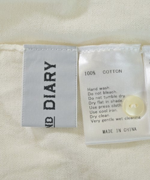 STAMP AND DIARY（スタンプアンドダイアリー）カーディガン 白 サイズ:F レディース/2200663241088