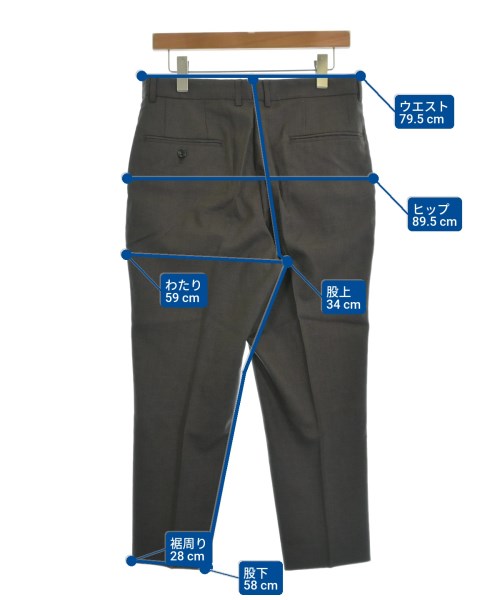 votole（ボトル）スラックス 茶 サイズ:46(L位) メンズ/2200633914059