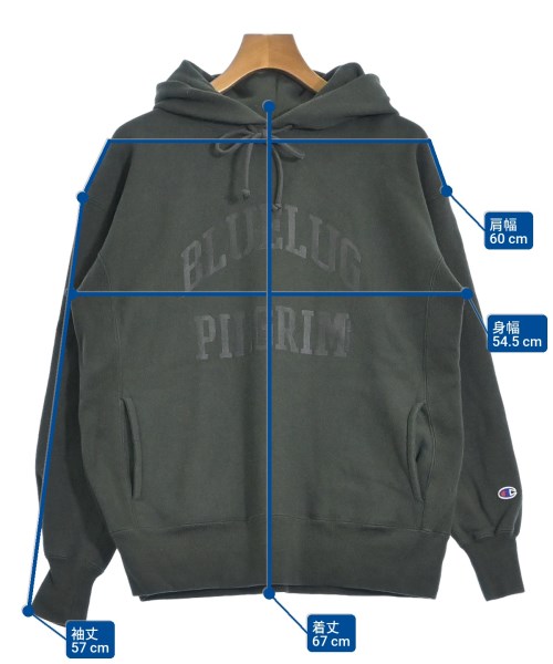 BLUE LUG（ブルーラグ）パーカー 緑 サイズ:S メンズ/2200652793741