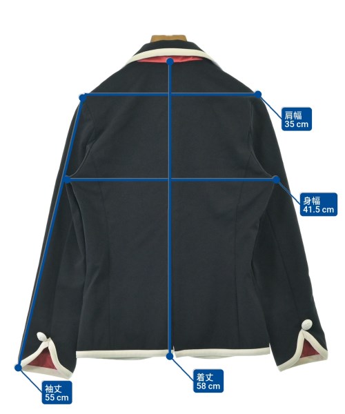 ReginaRomantico（レジィーナロマンティコ）カジュアルジャケット 紺 サイズ:38(S位) レディース/2200675199018