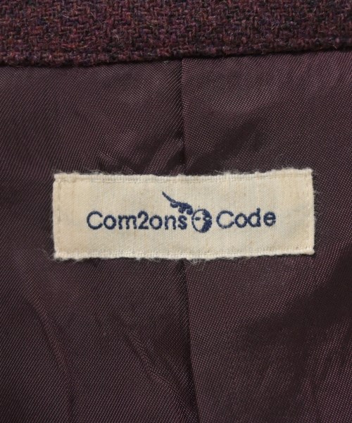 Com2ons Code（コモンスコード）ステンカラーコート 赤 サイズ:3(L位) メンズ/2200698860414