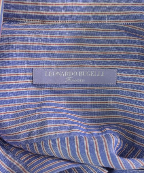 LEONARDO BUGELLI（レオナルドブジェッリ）カジュアルシャツ 青 サイズ:-(M位) メンズ/2200719293054