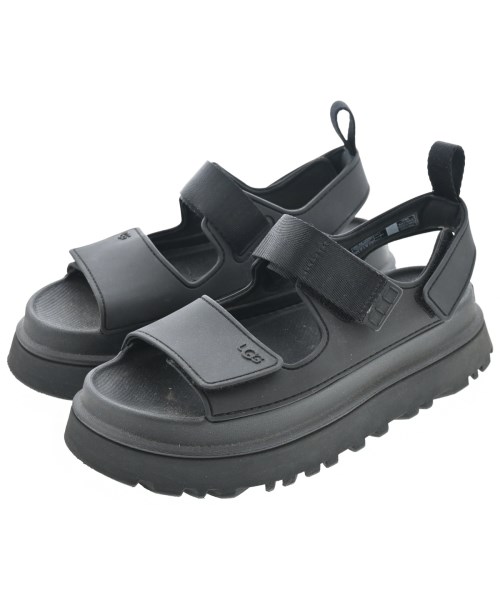 UGG(アグ)サンダル 黒 サイズ:24cm/2200624203094